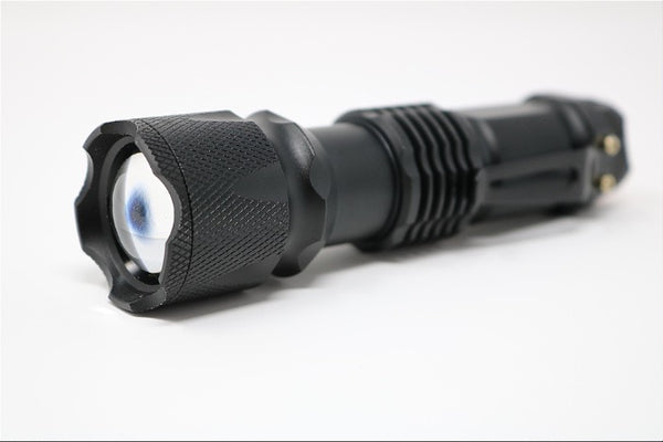 Hi-Beam Aircraft Aluminum LED Flashlight W/ Carry Case